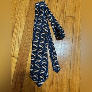 National Geographic Cheetah Mens Silk Neck Tie 59" Made In USA